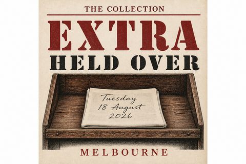 Held over, Tuesday 18 August 2026