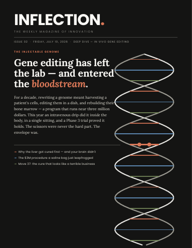 Cover of Inflection No. 08: In Vivo Gene Editing