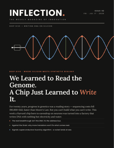 Cover of Inflection No. 11: Writing DNA on Silicon
