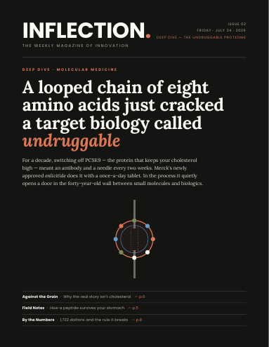 Cover of Inflection No. 13: The Undruggable Proteome