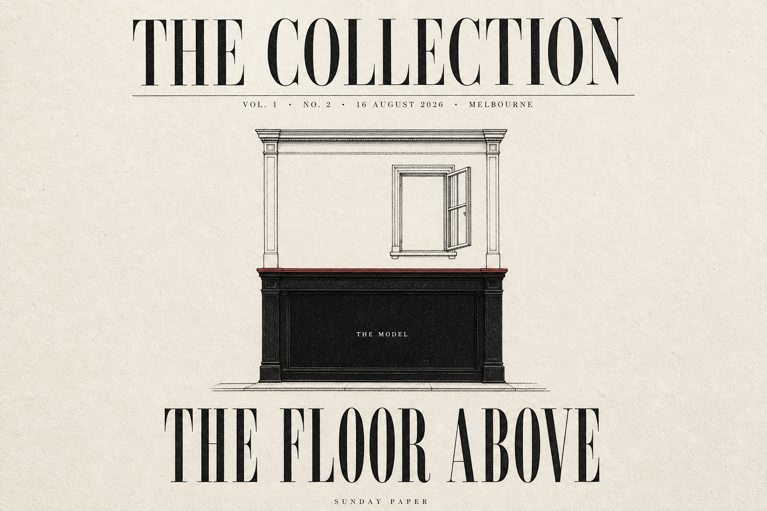 The Floor Above the Model, 16 August 2026