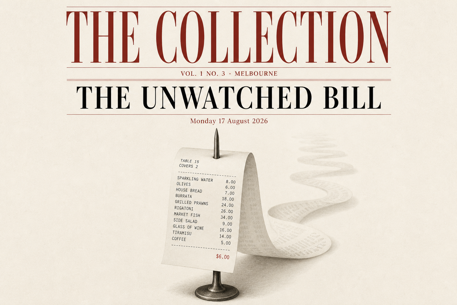 The Unwatched Bill, 17 August 2026