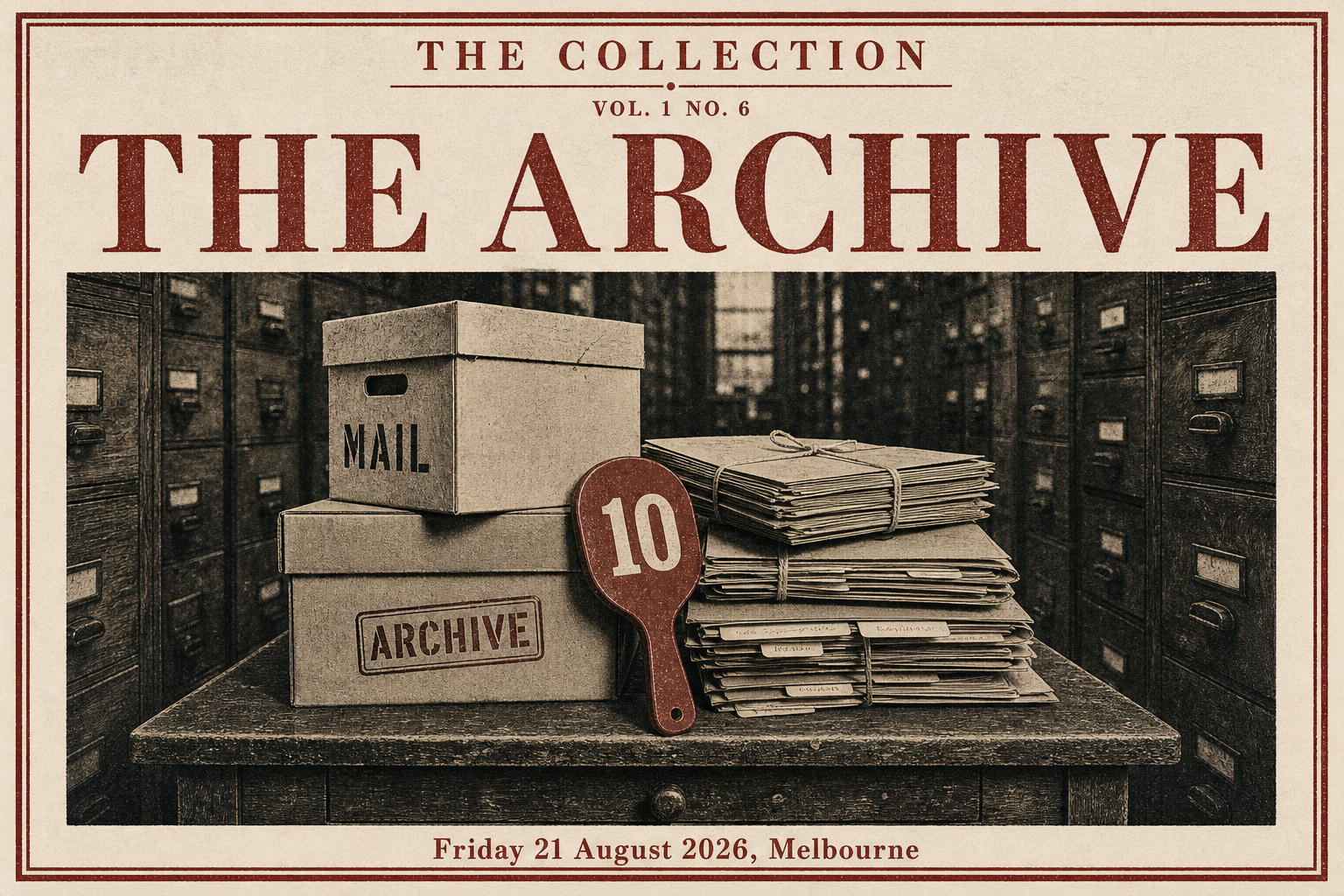 The Archive, 21 August 2026