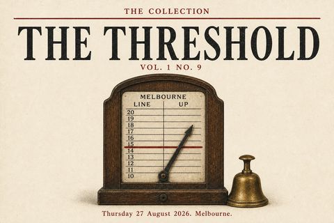 The Threshold, Thursday 27 August 2026