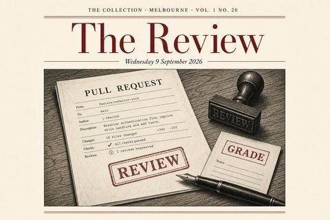 The Review, Wednesday 9 September 2026