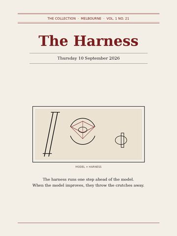 The Harness, Thursday 10 September 2026