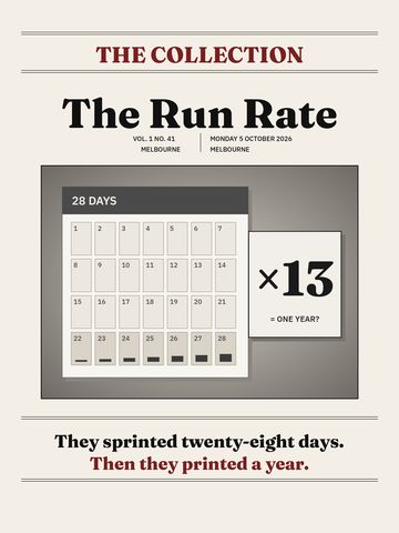 The Run Rate, Monday 5 October 2026